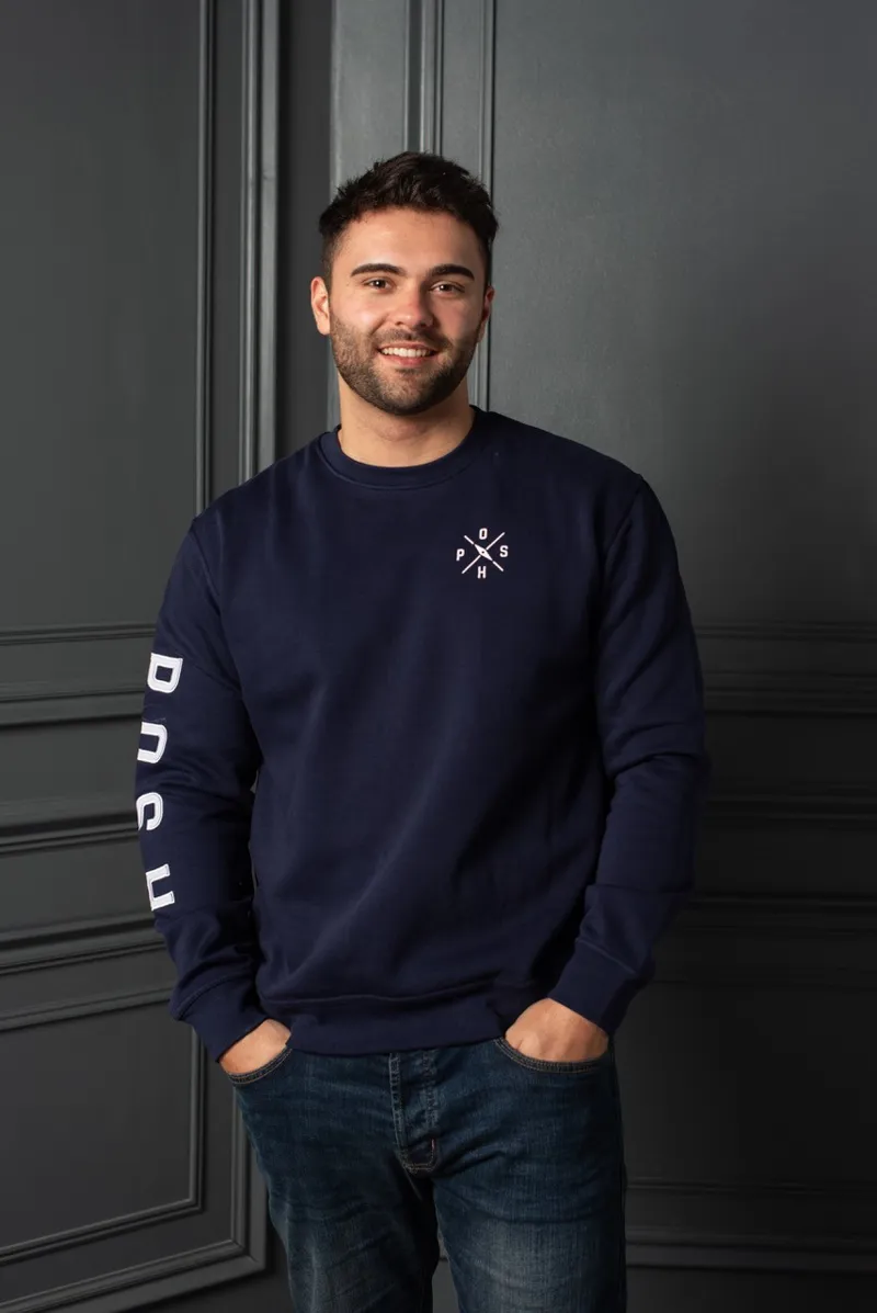 POSH Country Start Point Sweatshirt Navy-3